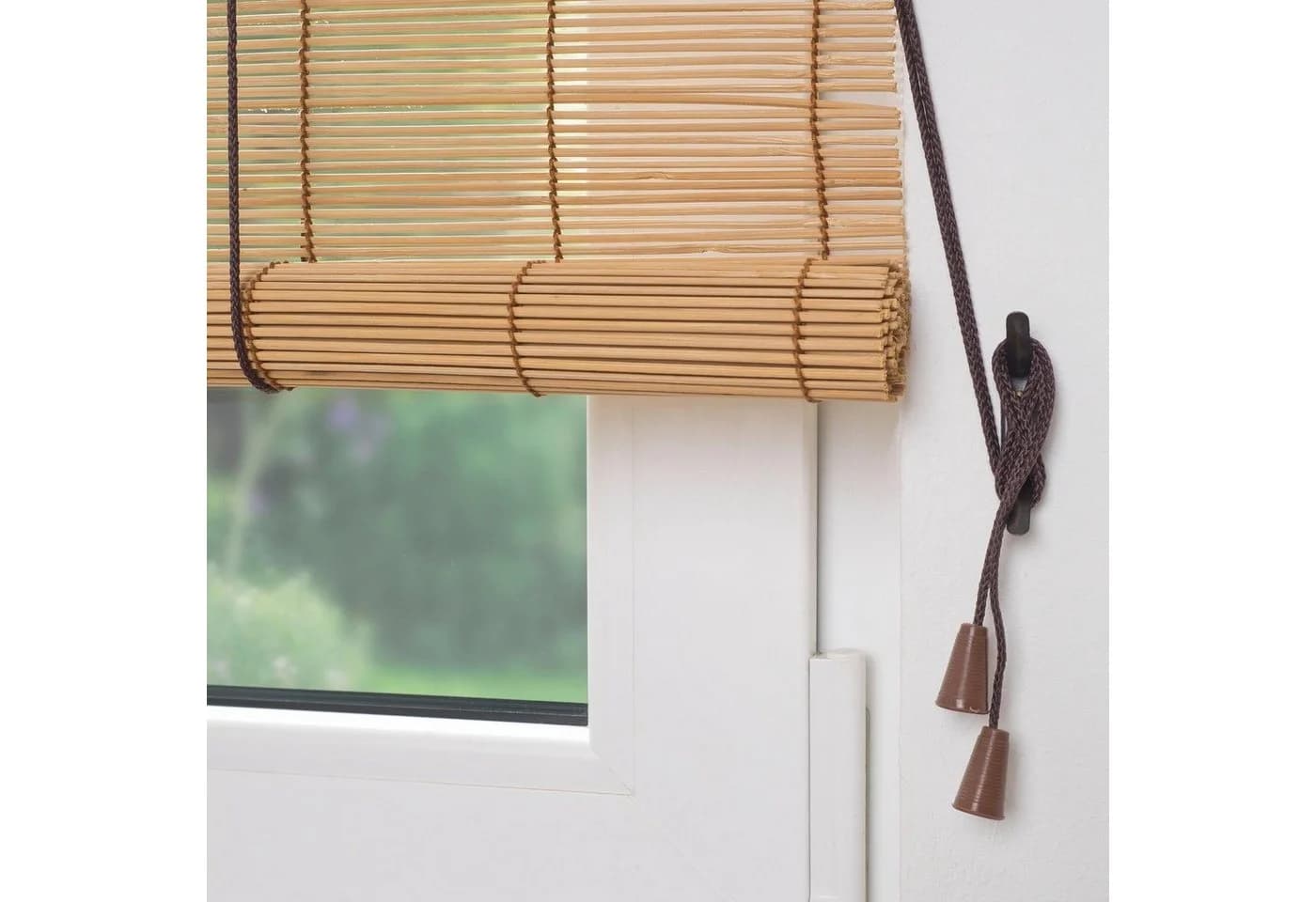 LIEDECO Bambus Seitenzugrollo Braun 60x160cm - Bild 3