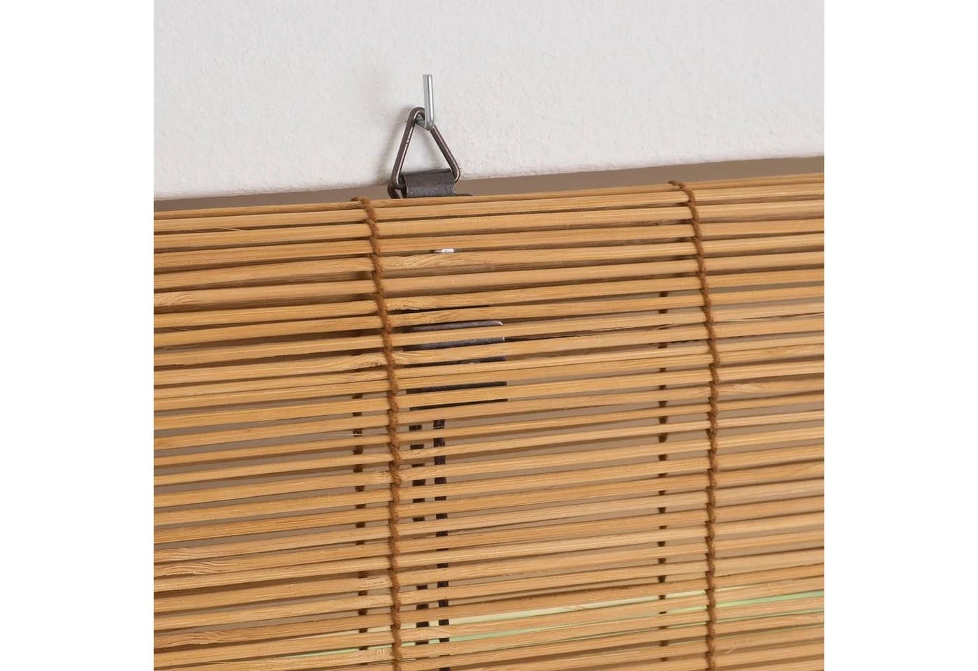 LIEDECO Bambus Seitenzugrollo Braun 60x160cm - Bild 4