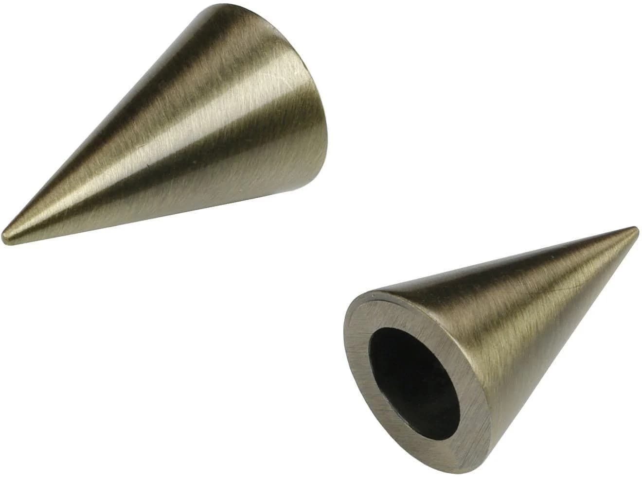 Liedeco Gardinenstangen-Endstück Cone Gr. 1 Gold Antik