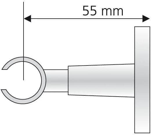 LIEDECO Deckenträger Gold Matt 16mm Metall