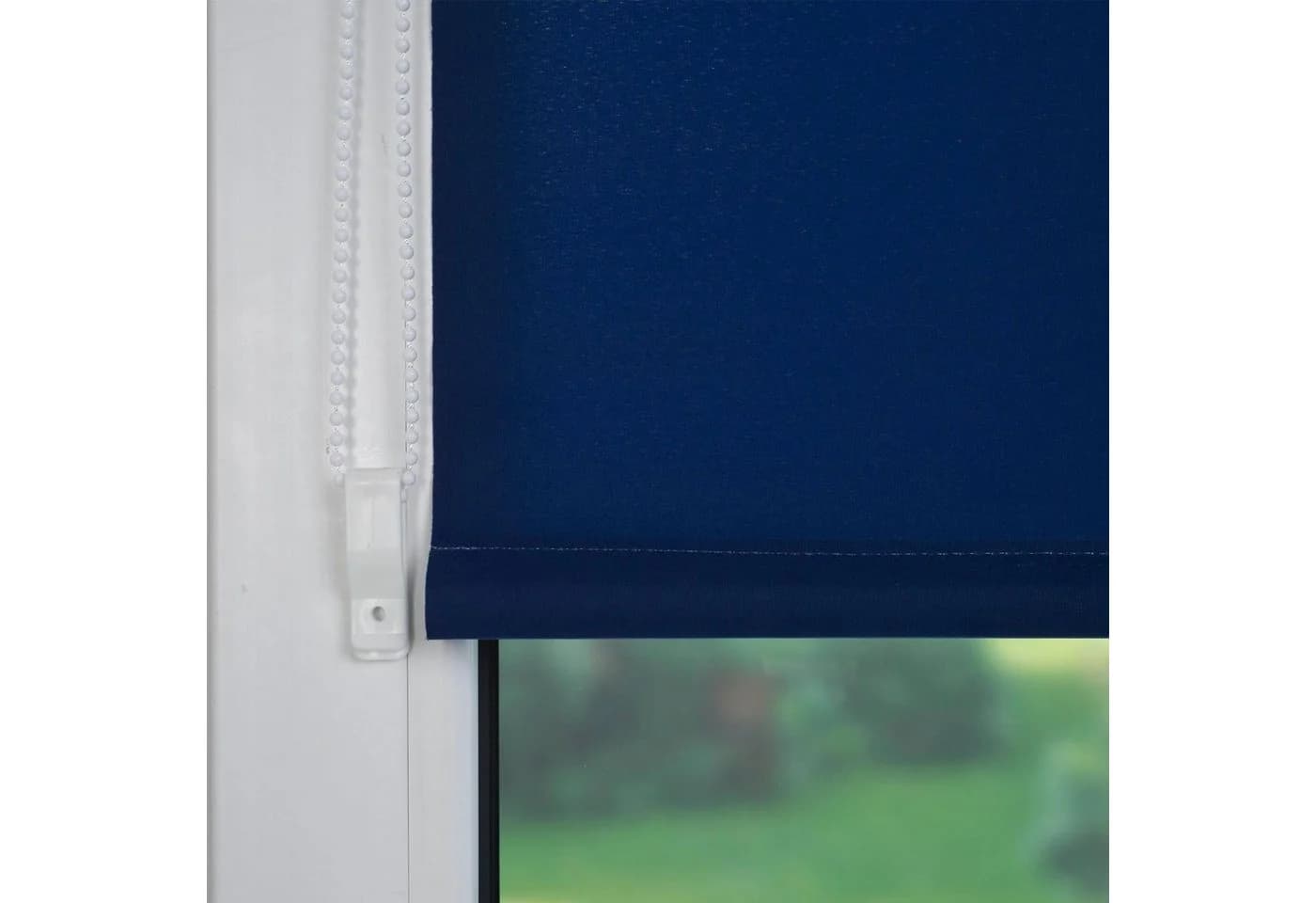 Liedeco Seitenzugrollo Klemmfix Blau 45x150cm - Bild 4