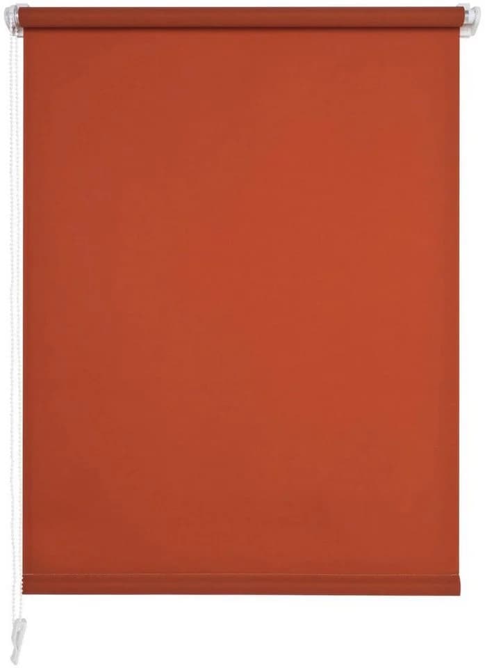 LIEDECO Seitenzugrollo Klemmfix Terrakotta Polyester - Bild 2