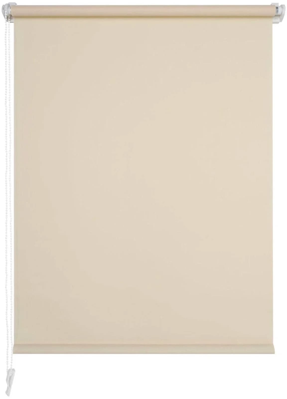 Seitenzugrollo LIEDECO "Klemmfix" Gr. 5 Creme Polyester 75x150 cm