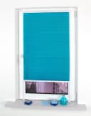 Liedeco Klemmfix Plissee YOUNG COLOURS Blau 60x150cm Polyester Bild 1