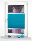 Liedeco Klemmfix Plissee YOUNG COLOURS Blau 60x150cm Polyester Bild 2