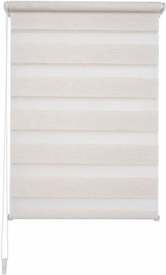 LIEDECO Klemmfix-Duo-Rollo Beige Polyester - Bild 2