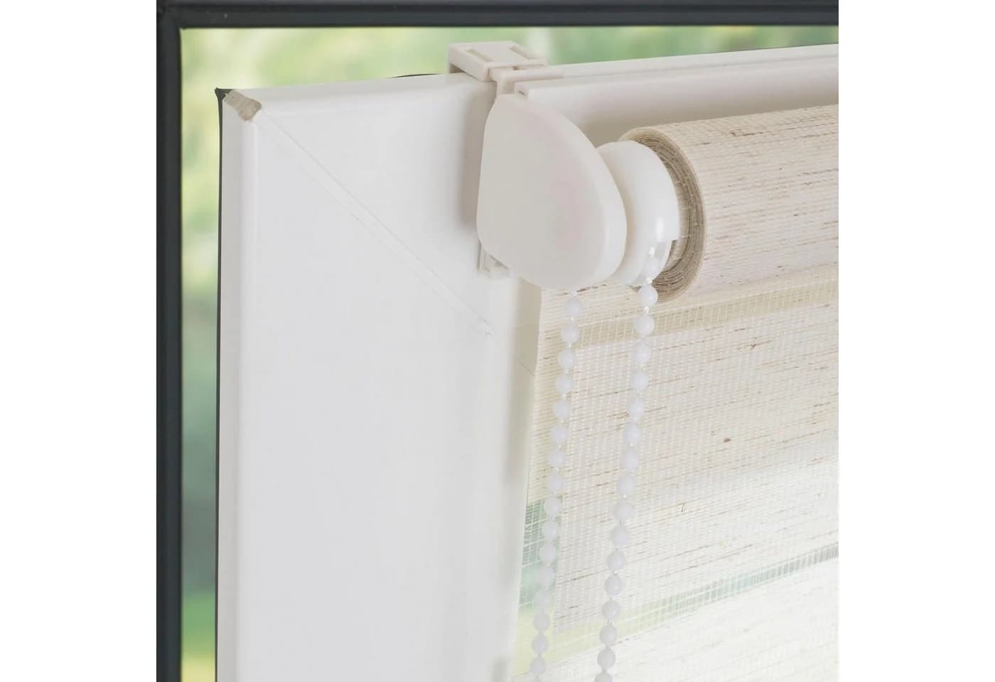LIEDECO Klemmfix-Duo-Rollo Beige Polyester - Bild 3