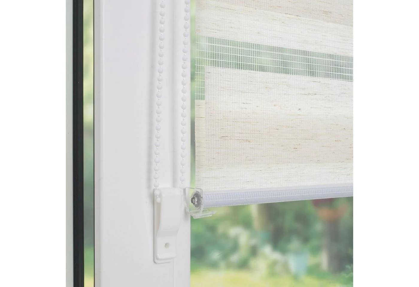 LIEDECO Klemmfix-Duo-Rollo Beige Polyester - Bild 5