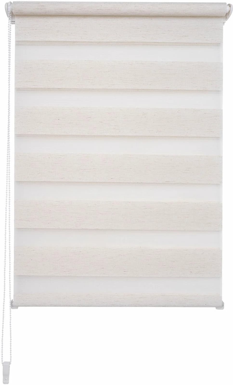 Doppelrollo LIEDECO Klemmfix-Duo-Rollo Beige Polyester