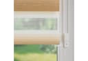 LIEDECO Doppelrollo Farbverlauf Braun Polyester Klemmfix Bild 5