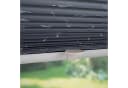 LIEDECO Klemmfix-Plissee Ranke grau mit floralem Druck Bild 3