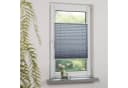 LIEDECO Klemmfix-Plissee Ranke grau mit floralem Druck Bild 5