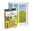 EASYmaxx Moskitonetz Schwarz 150x130cm mit Magnetbefestigung Bild 2