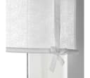 HEINE HOME Raffrollo Weiß Baumwoll-Voile mit Schleifen Bild 1