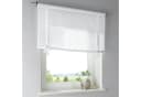 HEINE HOME Raffrollo Weiß Baumwoll-Voile mit Schleifen Bild 2