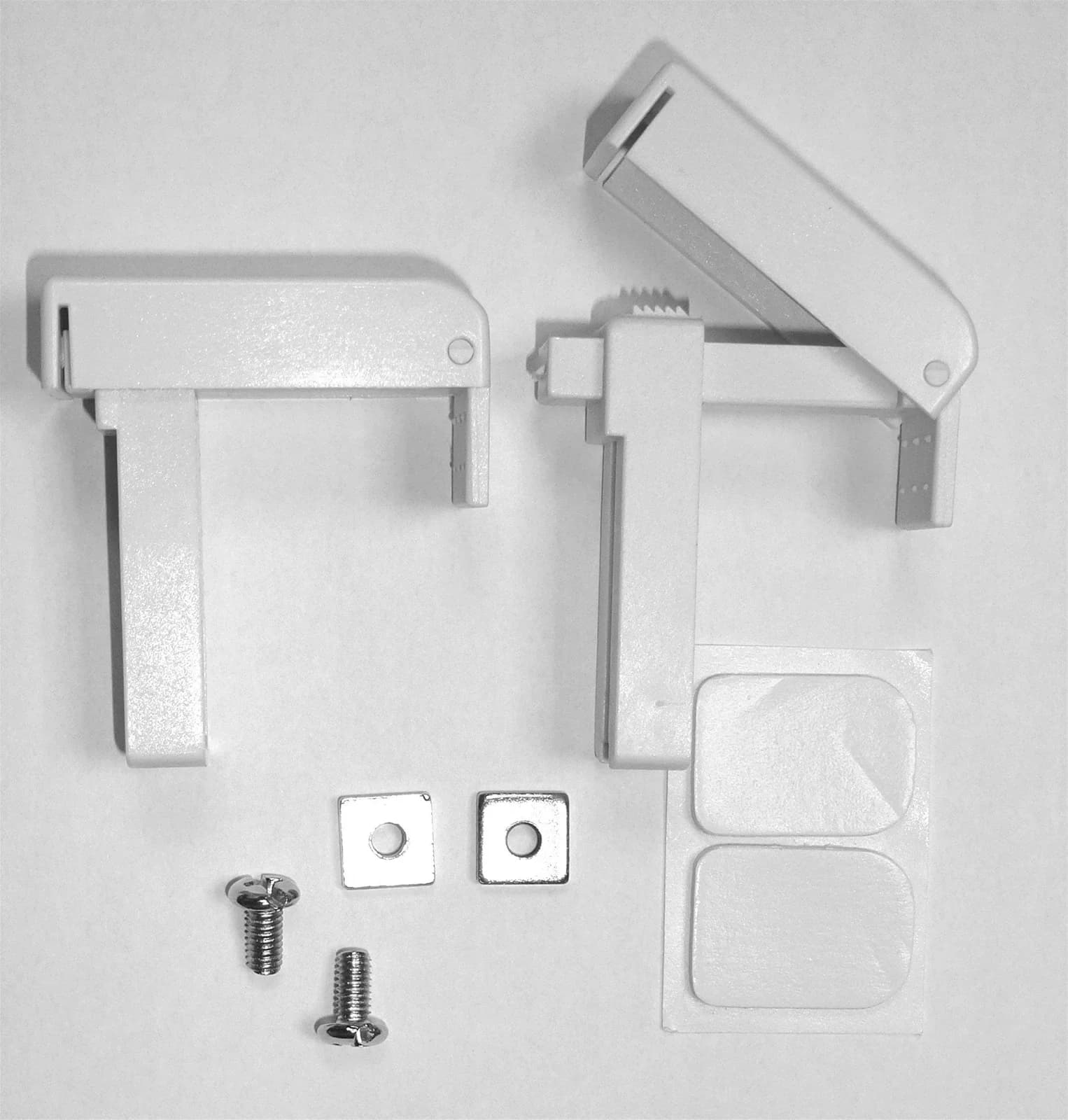Klemmträger KUTTI Weiß Klemmfix für Raffrollos Set