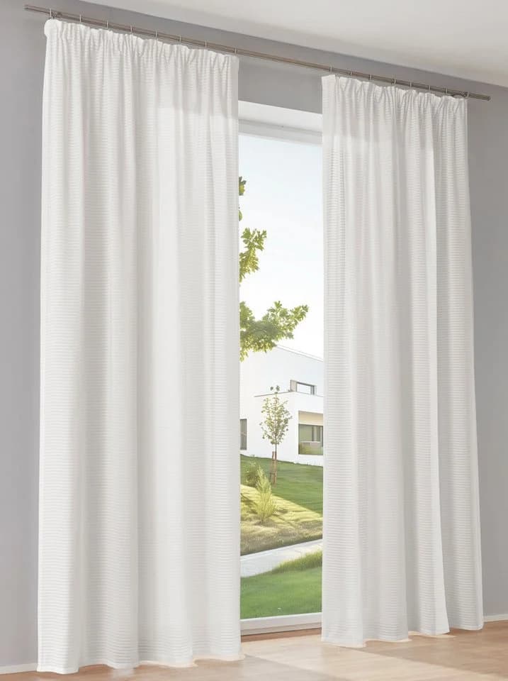 HEINE HOME Gardine sanftes Weiß 140x175 cm Polyester - Bild 5