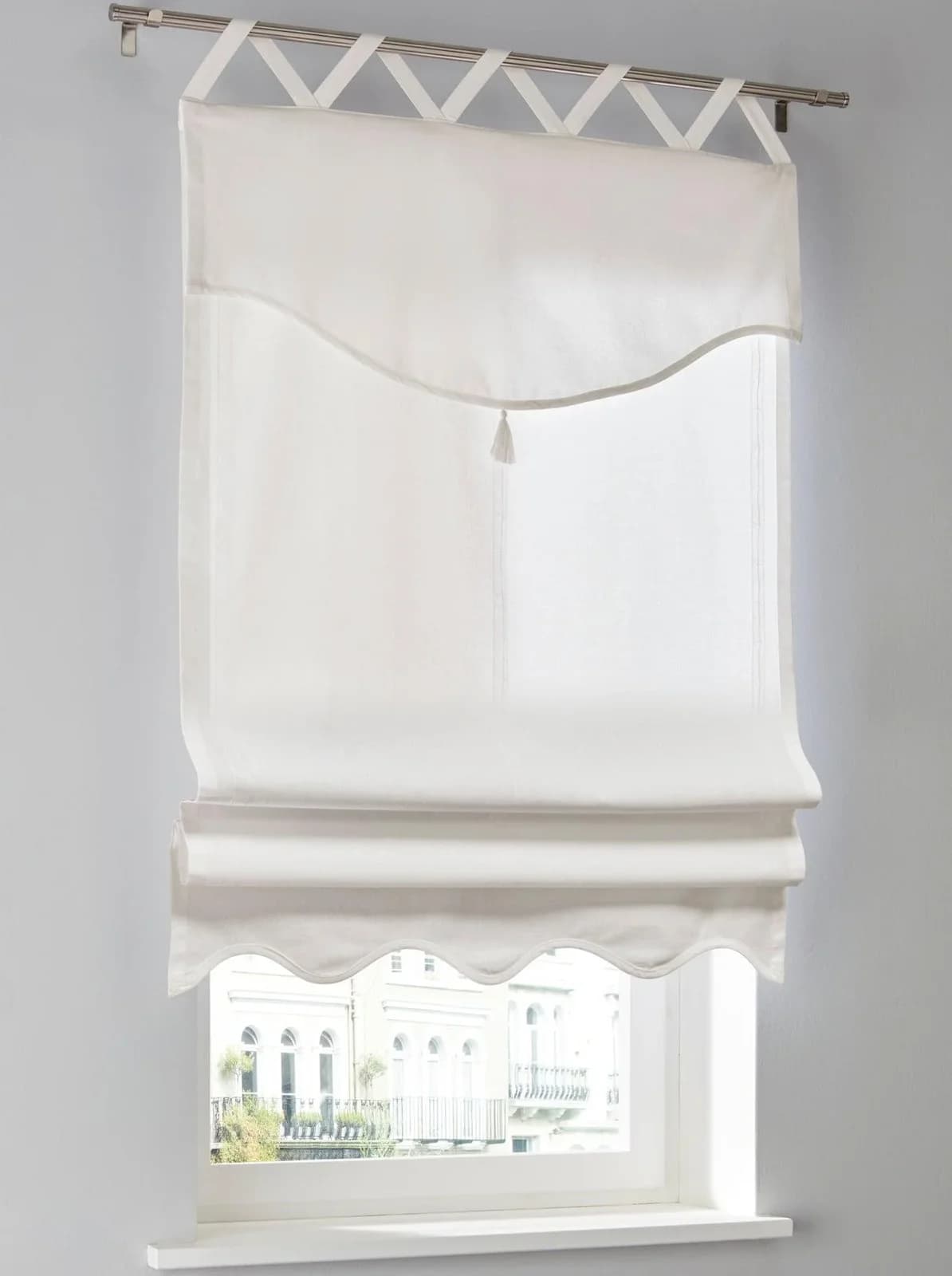 Raffrollo HEINE HOME Gr. 5 Weiß