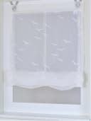 HEINE HOME Raffrollo Seabird Weiß Transparent Maritim Motiv Bild 2