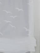 HEINE HOME Raffrollo Seabird Weiß Transparent Maritim Motiv Bild 3