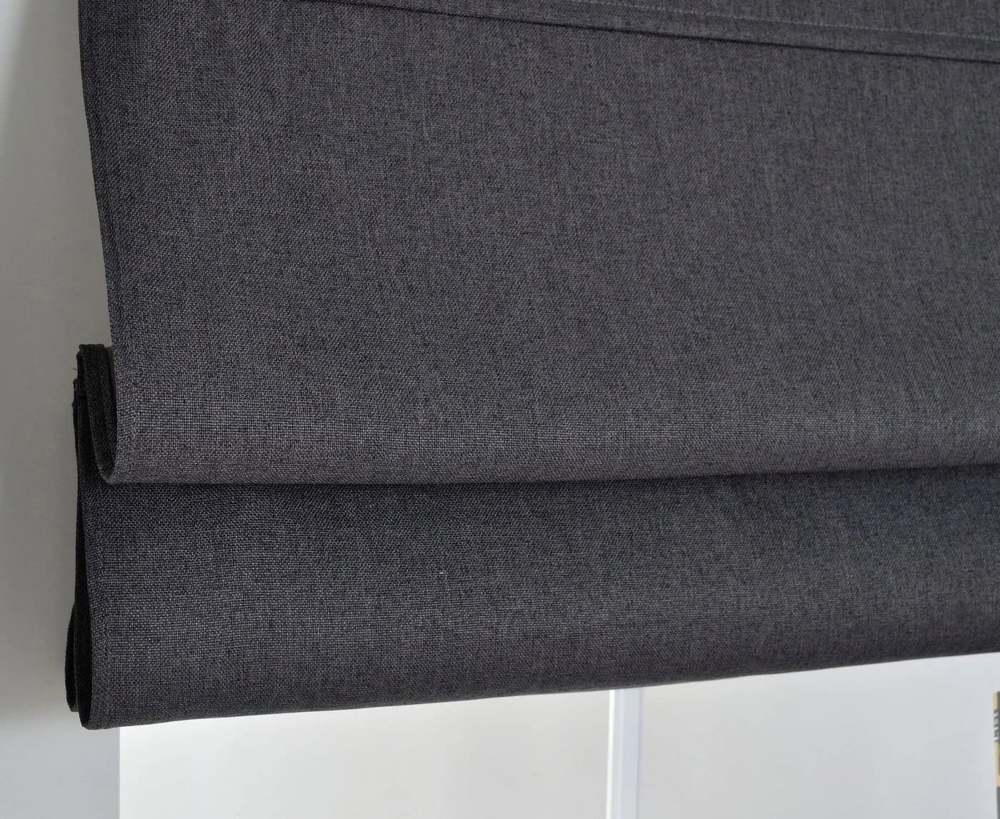 Kutti Raffrollo Dimout Anthrazit Verdunkelnd Polyester - Bild 3