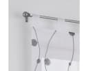 HEINE HOME Raffrollo Nelly Grau Weiß Bestickt Voile Bild 1