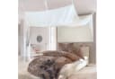 Bettvorhang KUTTI Roma Betthimmel Sanftes Weiß 140cm Baumwolle Polyester Bild 2