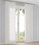 Schiebegardine KUTTI Cadena Weiß Ausbrenner Polyester Viskose Bild 2