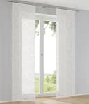 Schiebegardine KUTTI Cadena Weiß Ausbrenner Polyester Viskose Bild 4