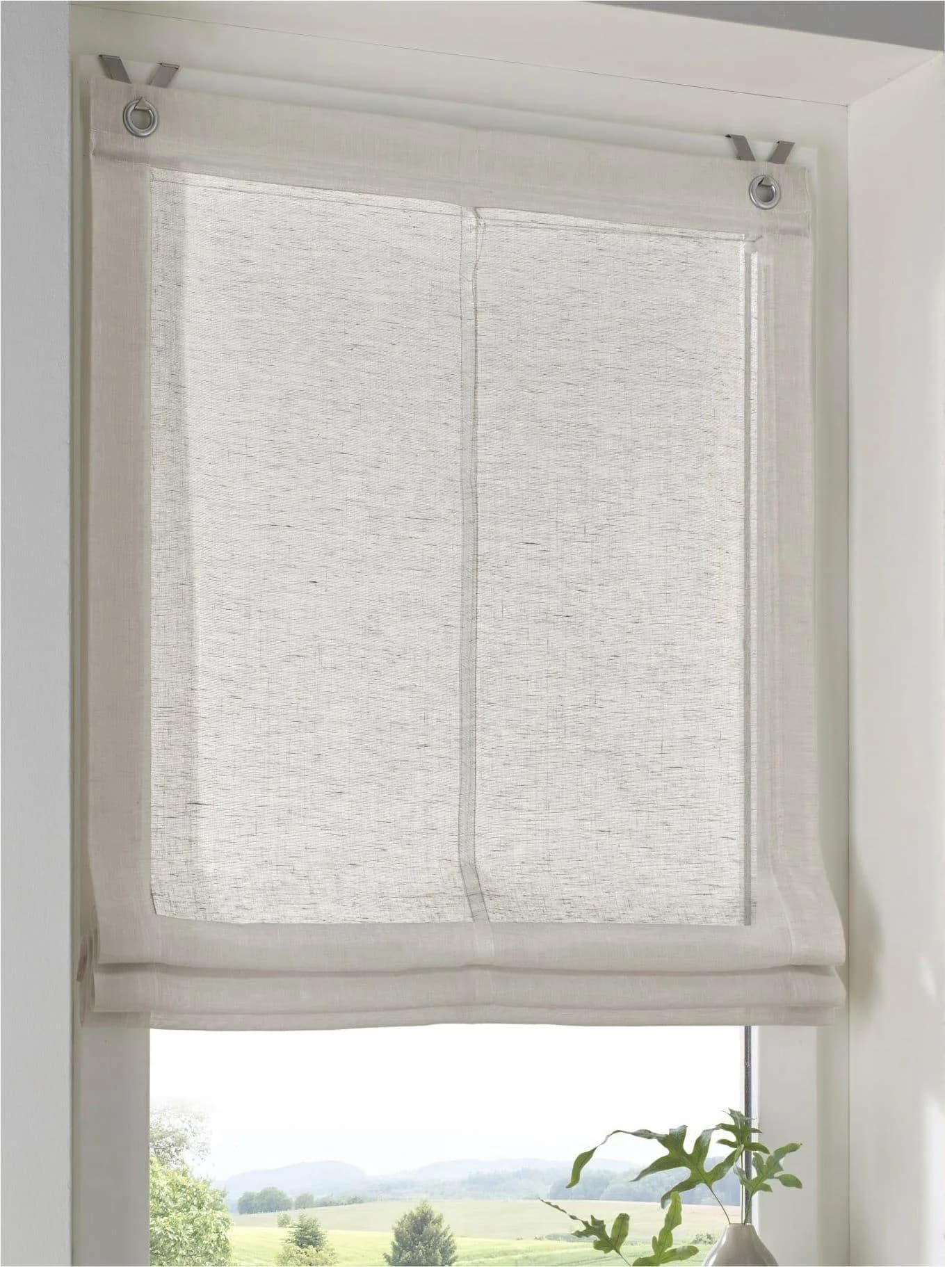 Raffrollo HEINE HOME Gr. 4 Beige (Taupe) 100x140cm