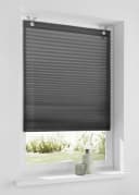 Raffrollo KUTTI "Olbia Plissee" Grau 40x125cm Polyester Sichtschutz Bild 1