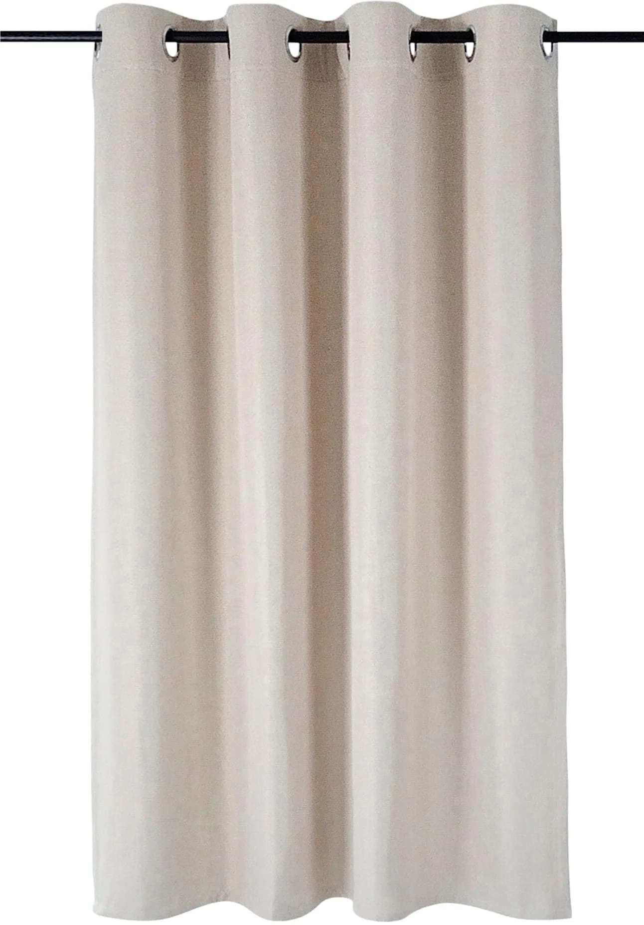 HEINE HOME Vorhang Dimout Beige 140x175cm Polyester Verdunkelung
