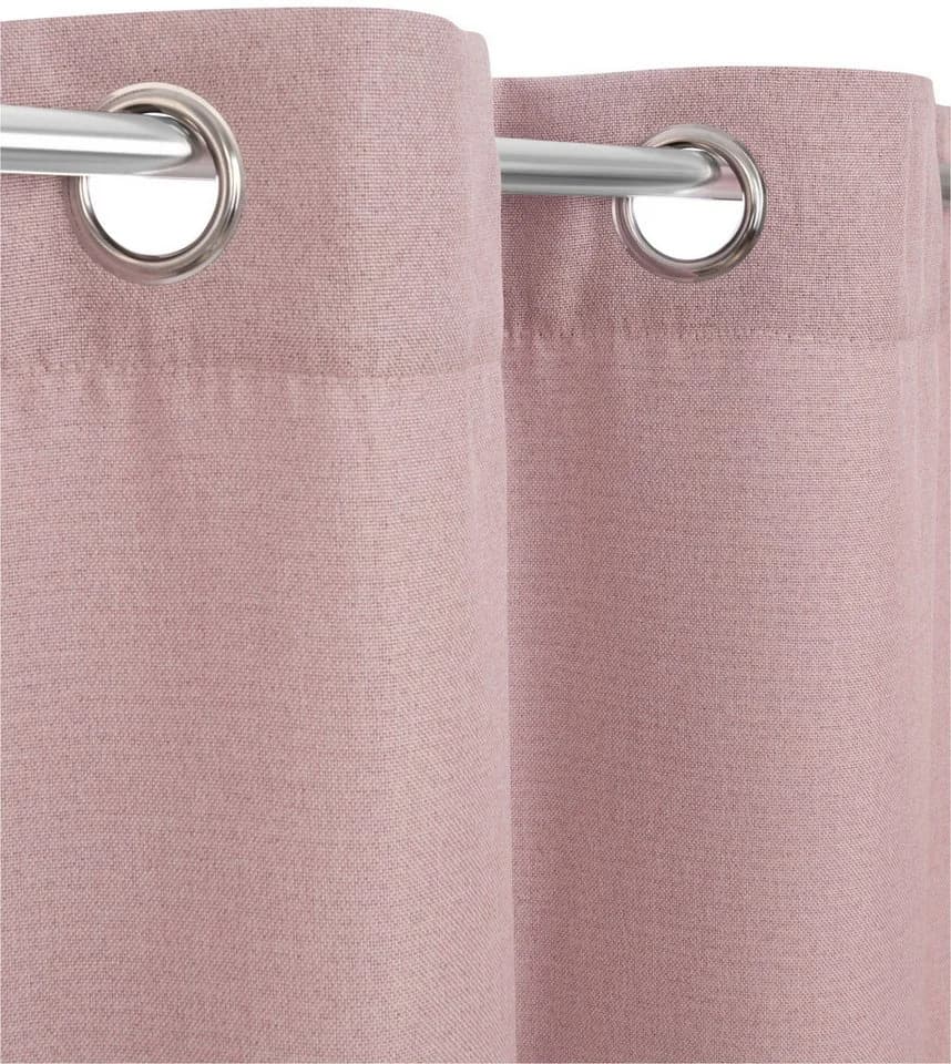 KUTTI Verdunkelungsvorhang Dimout Rosa Uni-Design