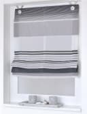 KUTTI Raffrollo Jamaica Grau Halbtransparent Polyester Bild 3