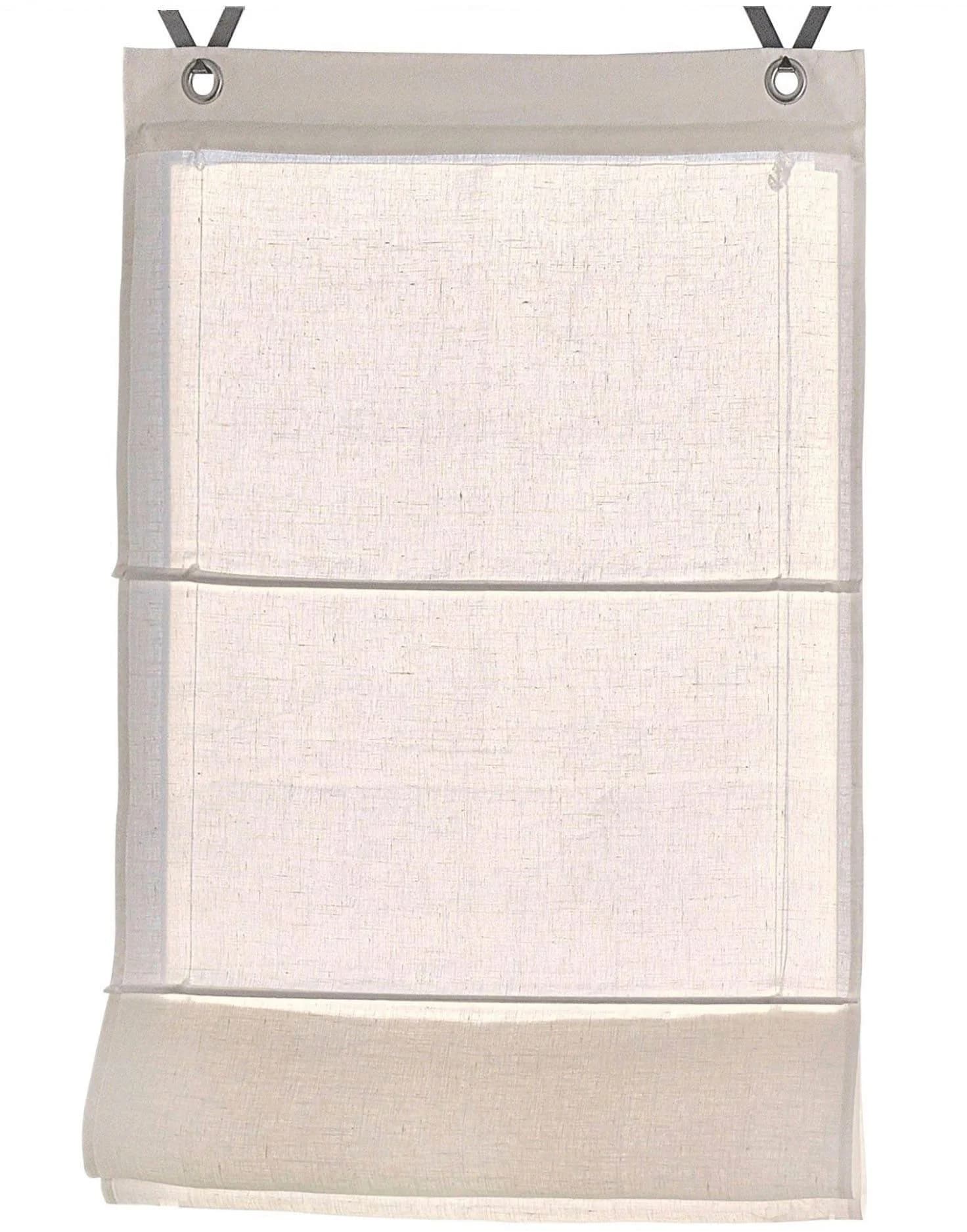 HEINE HOME Raffrollo KUTTI Metis Creme 100% Leinen Blickdicht - Bild 4
