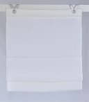 HEINE HOME Raffrollo Metis Weiß 100% Leinen Blickdicht Bild 3