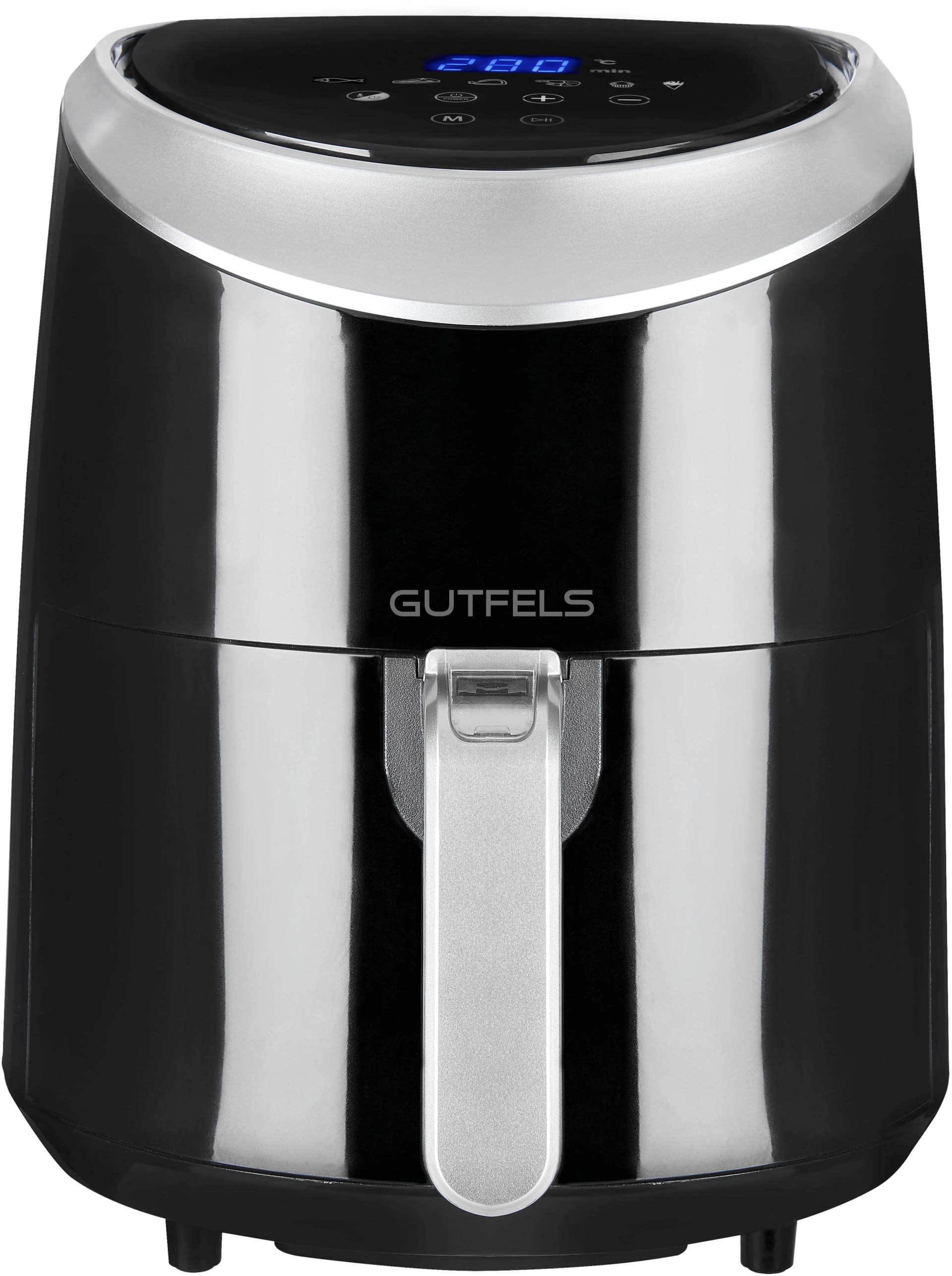 GUTFELS Heißluftfritteuse AIRFRY 3010 Schwarz