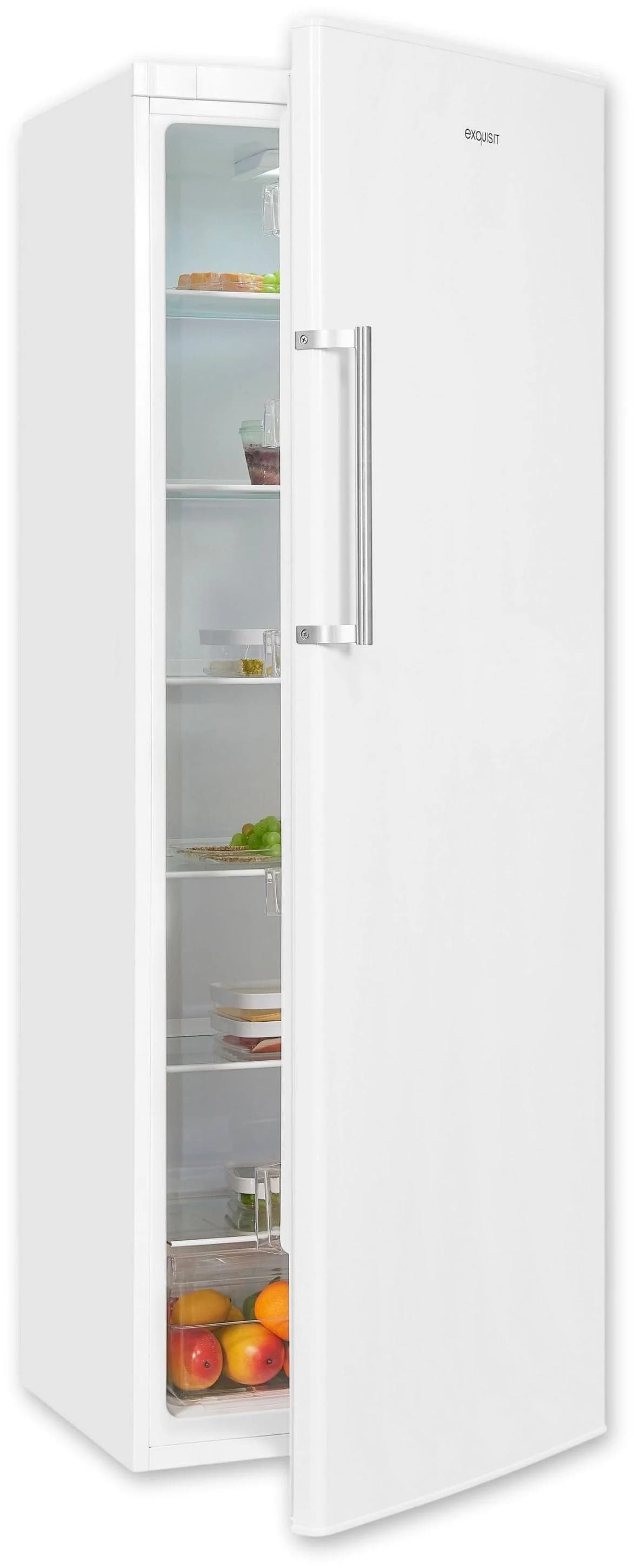 EXQUISIT Vollraumkühlschrank KS350-V-H-040D Weiß 331 Liter