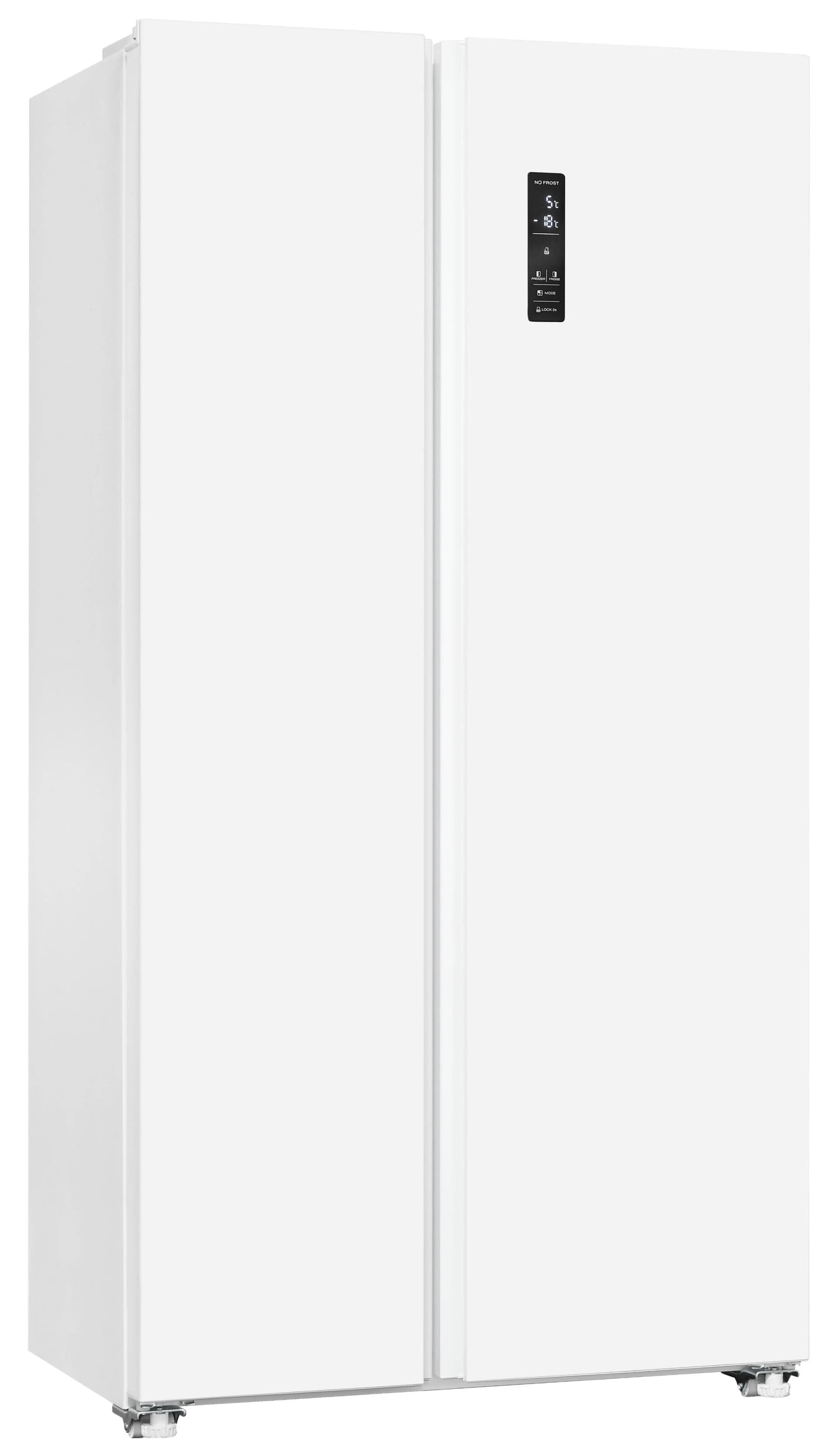 EXQUISIT Side-by-Side Kühlschrank SBS46-040D weiss