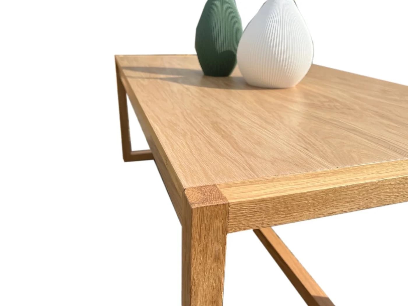 Natur24 Couchtisch Oslo Eiche Eichenfurnier Skandinavisch - Bild 3