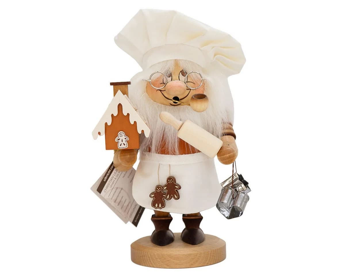 Christian Ulbricht Räuchermännchen Wichtel als Zuckerbäcker - Bild 2