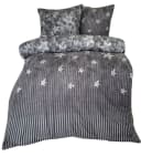Leonado Vicenti Bettwäsche Winter Galaxy Grau Thermofleece 2-teilig Bild 2