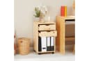 IDIMEX Rollcontainer KANO Kiefer massiv natur 2 Schubladen Bild 3