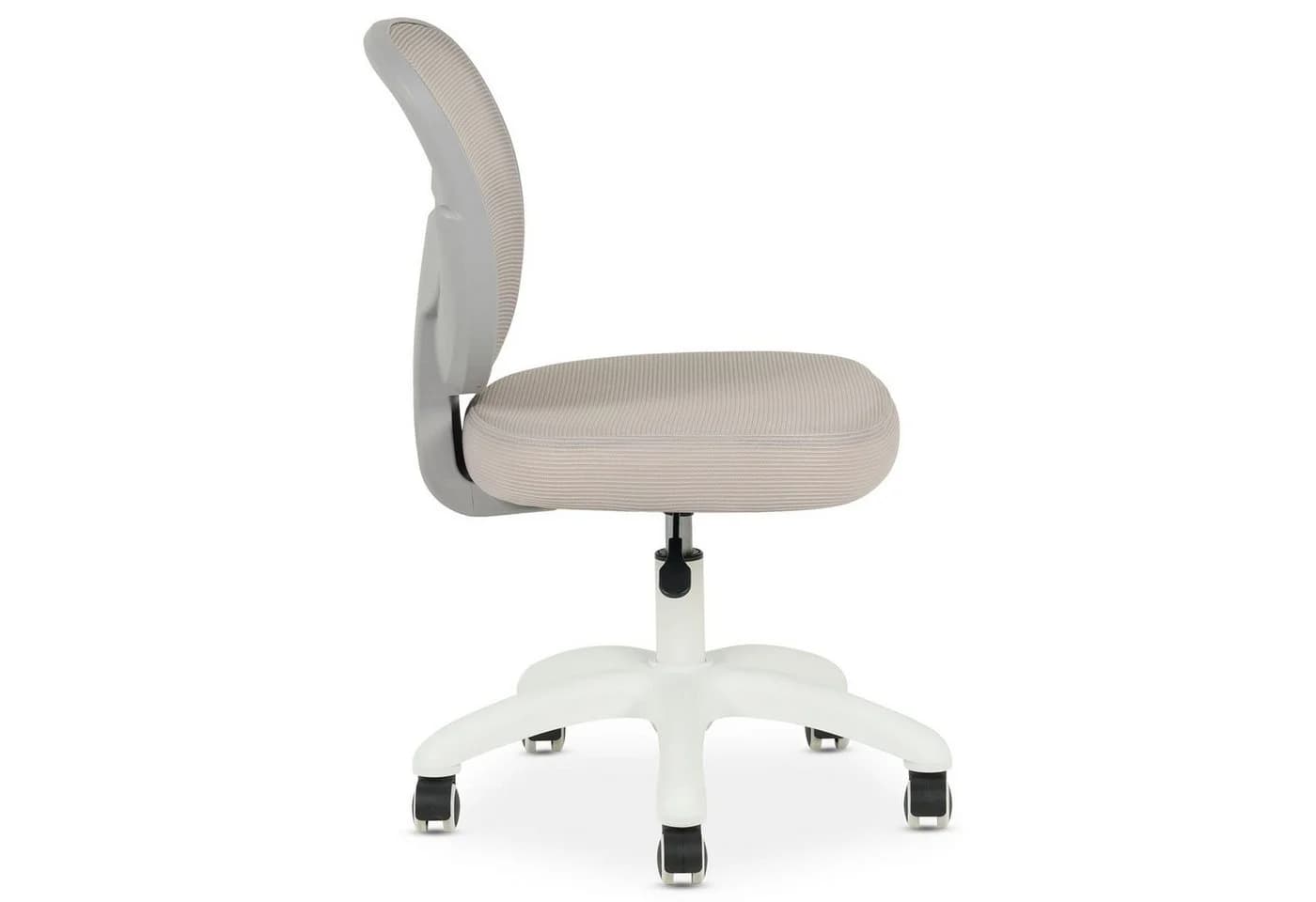 IDIMEX Drehstuhl MAYLA Kinderzimmer Schreibtischstuhl ergonomisch mit Rollen grau - Bild 4