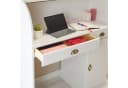 IDIMEX TOM Schreibtisch mit Rollladen und Stauraum Landhausstil Weiß Bild 5