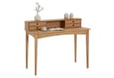 IDIMEX Schreibtisch MILANO Braun Massivholz mit 4 Schubladen Bild 1