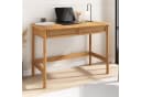 IDIMEX Schreibtisch RODRIGO 110 cm Massivholz 2 Schubladen Rattanoptik Bild 1