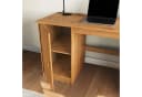 IDIMEX MANAGER Schreibtisch Massivholz Eiche Finish mit 4 Schubladen Bild 5