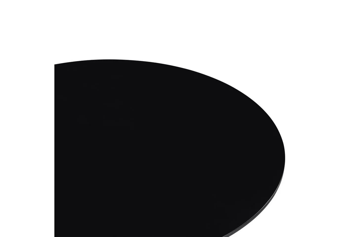 IDIMEX Esstisch LOIRE Rund 100 cm Tulpenfuß MDF Schwarz - Bild 3