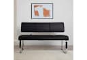 IDIMEX Essbank VILAS 3 Personen Kunstleder Schwarz Bild 1